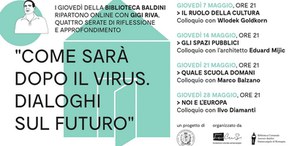 “Dopo il virus. Dialoghi sul futuro”, i giovedì della biblioteca ripartono online con Gigi Riva