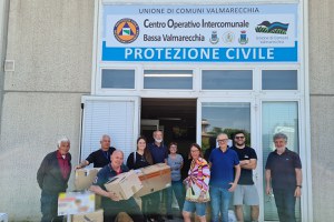Consegnati al Comune di Civitella di Romagna i materiali donati dai santarcangiolesi per le zone alluvionate