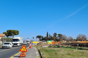 Da lunedì 26 febbraio nuova fase dei lavori per la rotatoria tra le vie Tosi, Vecchia Emilia e SP136