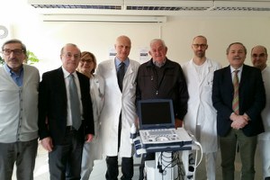 Ecografo ad alte prestazioni donato dall’associazione santarcangiolese “Paolo Onofri” all’ospedale Franchini