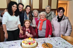 Gli auguri della sindaca Alice Parma alla signora Lina Paolini per i suoi cento anni