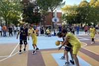 I lavori di rigenerazione urbana al Parco Carracci presentati con un momento di festa tra sport e musica