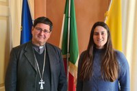 Il nuovo Vescovo di Rimini Nicolò Anselmi in visita istituzionale a Santarcangelo
