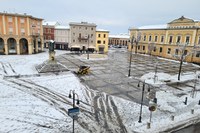 Maltempo, il Piano neve di Santarcangelo attivato nella notte. Venerdì 10 febbraio scuole aperte e mercato regolare