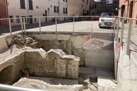 Piazza Balacchi, dopo gli scavi archeologici al via i lavori di valorizzazione della casamatta