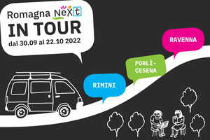 Sabato 1° ottobre fa tappa a Santarcangelo l’ufficio mobile di Romagna Next in Tour