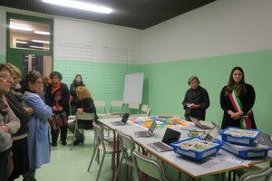 Scuola Fratelli Cervi di Sant’Ermete, inaugurata la biblioteca innovativa e l’aula digitale
