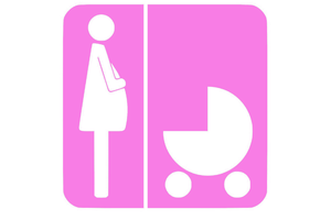 Quindici stalli rosa per donne in gravidanza e famiglie con neonati