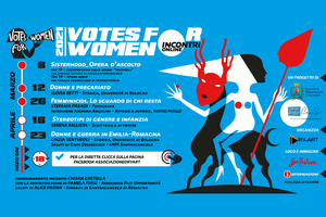 Votes for Women, nuovo incontro venerdì 26 marzo