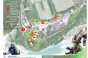 71 - Ambito d’interesse – Mappa tematica parco artistico Mutonia
